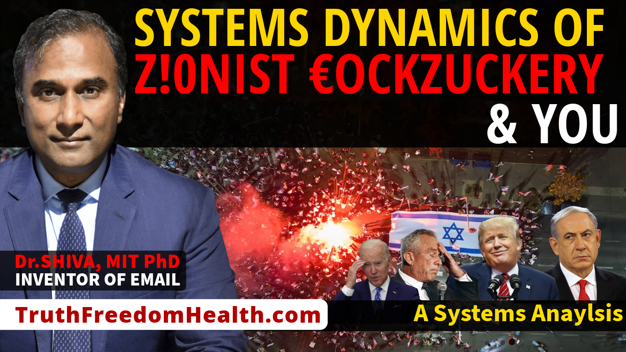 Dr.SHIVA™ LIVE: Multi-Layered System Dynanics of Z!0nist €ockZuckery & YOU