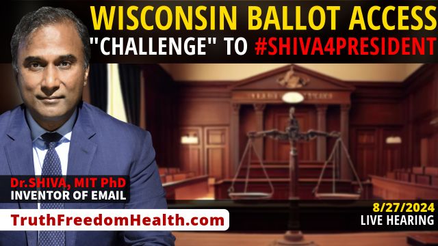 Dr.SHIVA™ LIVE: WISCONSIN BALLOT ACCESS 