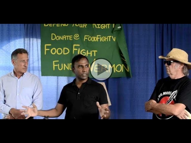 Neil Young with Dr. V.A. Shiva Ayyadurai on GMOs