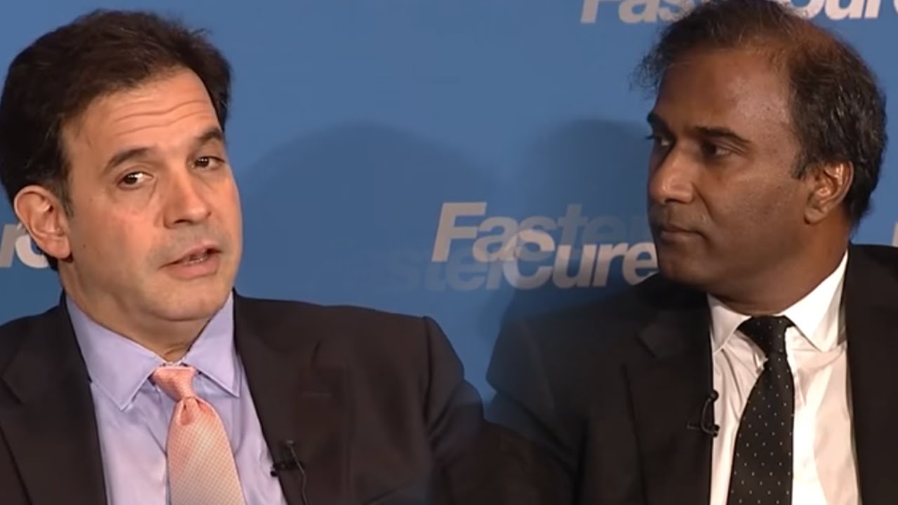 Dr. Rudolph Tanzi with Dr. V.A. Shiva Ayyadurai at Faster Cures