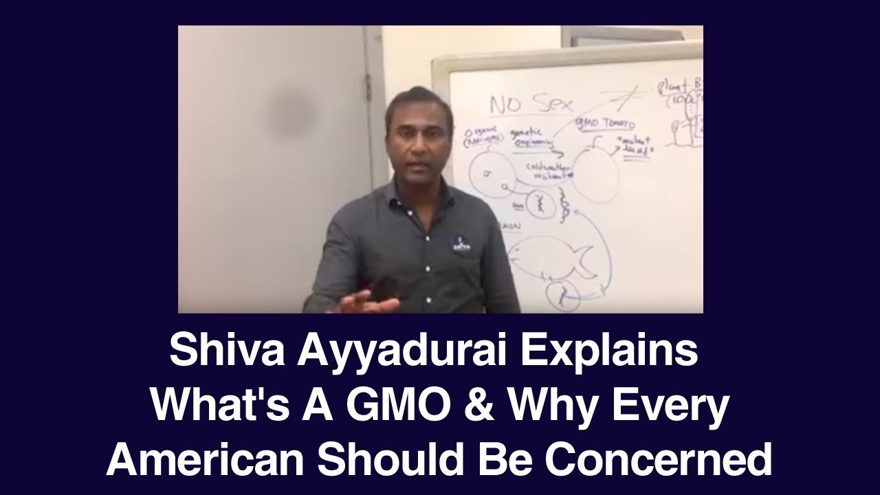 Shiva Ayyadurai Explaining What's A GMO & Why Every American Should Be Concerned @FLOTUS