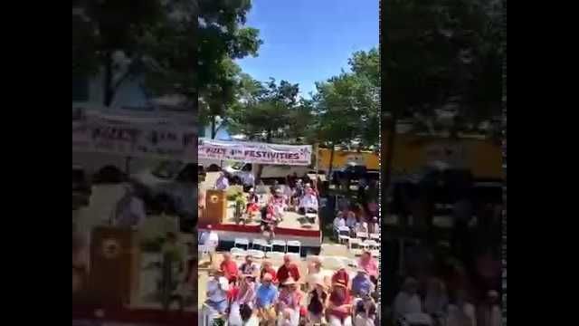 Shiva at 4th of July Parade, Plymouth, MA. Part4