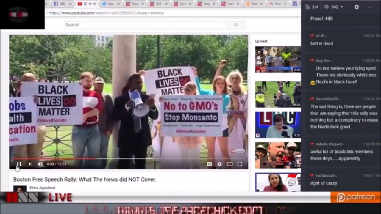 Proof The Media Is Lying About The Boston Free Speech Rally