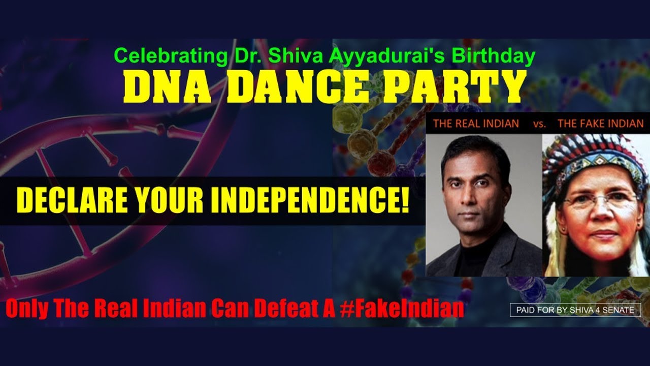 Dr. Shiva Ayyadurai's DNA Dance Party in Cambridge, MA!!