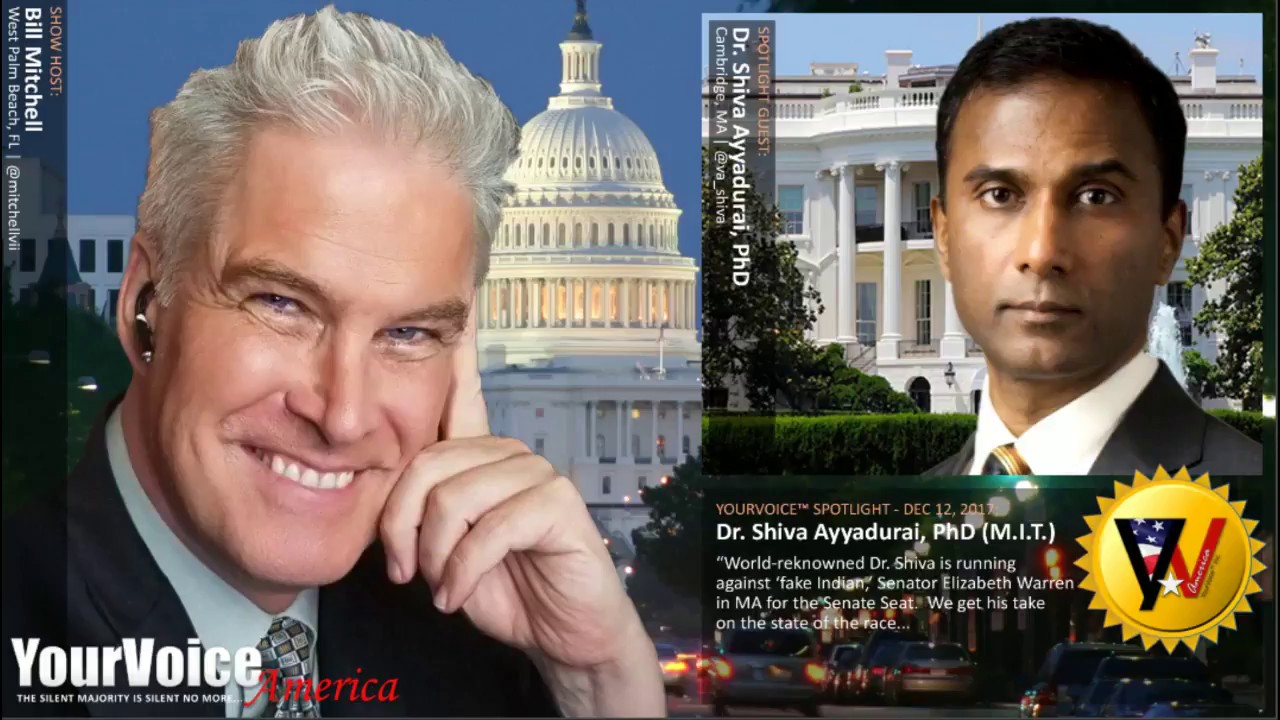 Spotlight on Dr. Shiva Ayyadurai on YourVoice America with Bill Mitchell