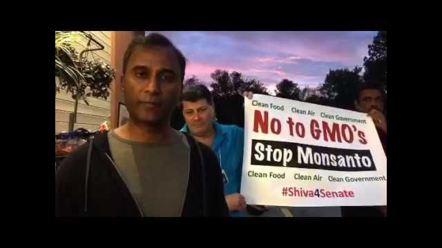 Shiva 4 Senate - First US Senate Candidate to Take on Monsanto