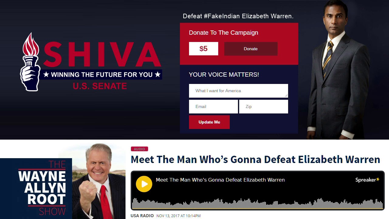 The Wayne Allyn Root Show - Meet The Man Whos Gonna Defeat Elizabeth Warren