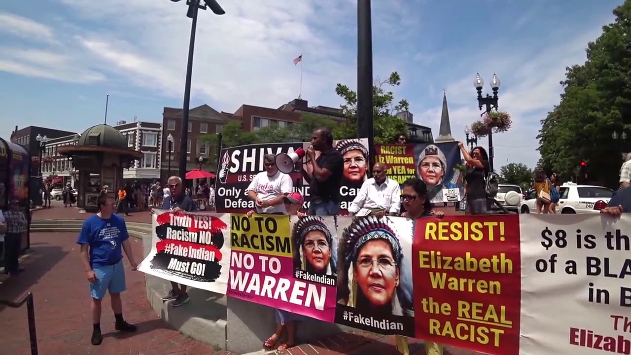 Dr. Shiva Ayyadurai: Rally Against the Racism of Elizabeth Warren