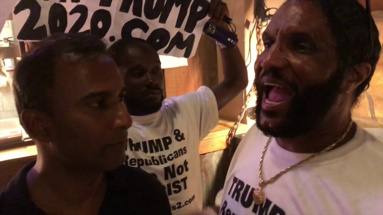 Dr. Shiva Ayyadurai in AZ with Blacks for Trump