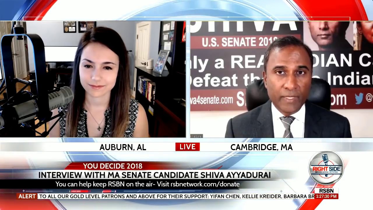 Dr. Shiva Ayyadurai: Interview on RSBN News