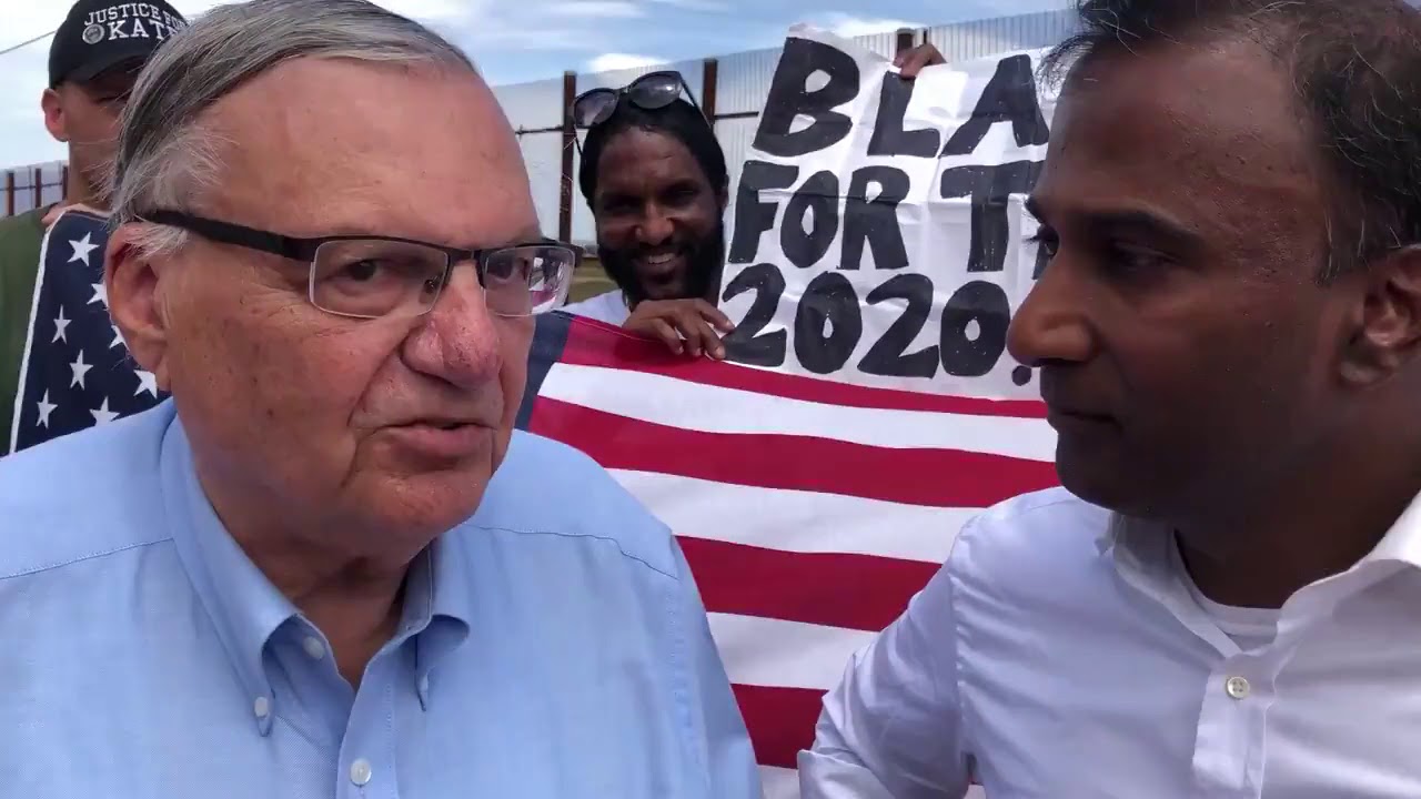 America's Toughest Law Maker Sheriff Joe Arpaio Endorses Dr. Shiva Ayyadurai