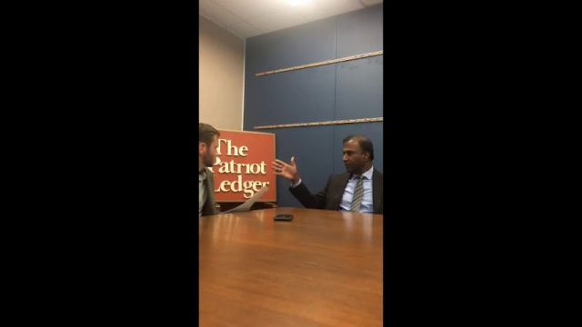 Dr. Shiva Ayyadurai Interviewed by The Patriot Ledger
