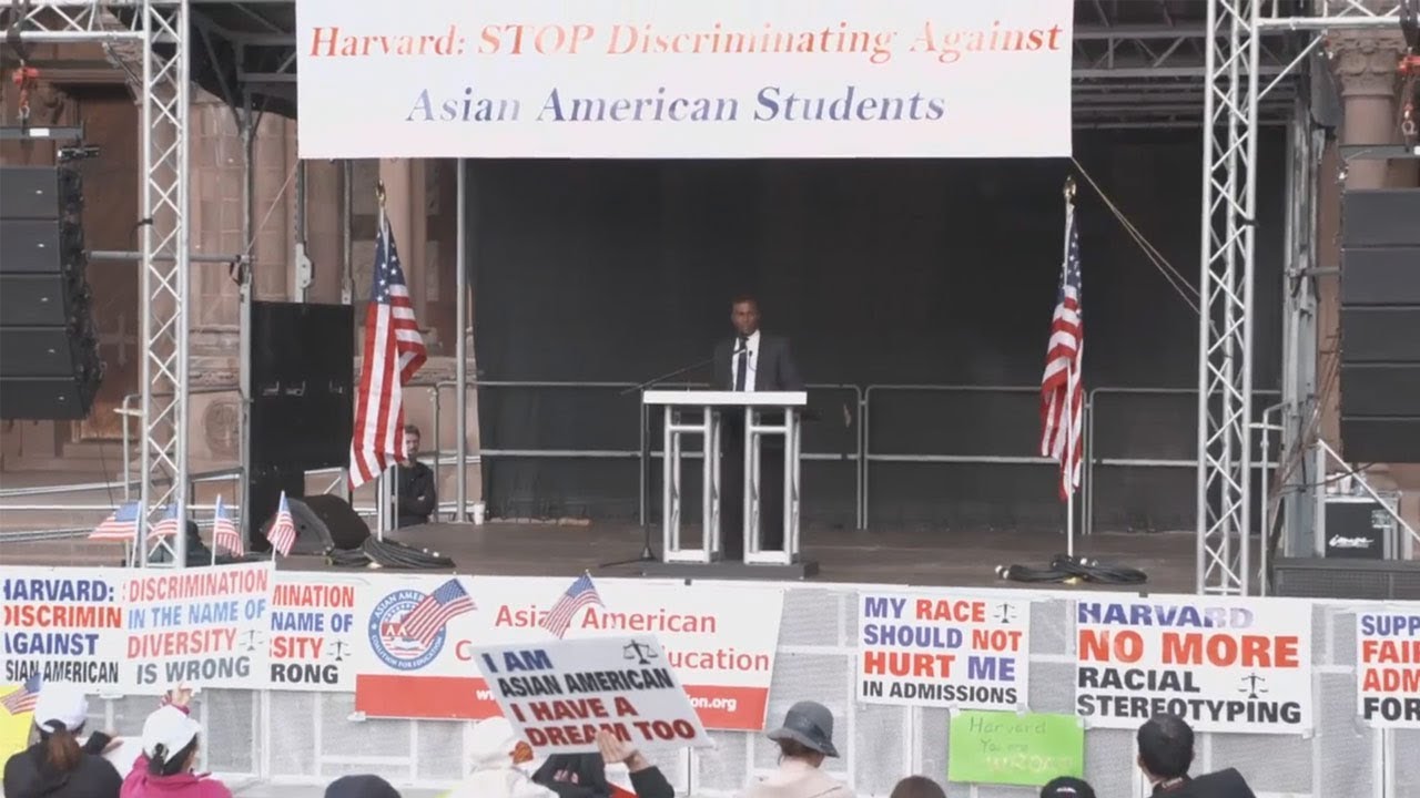 Dr. Shiva Ayyadurai Live at AACE Rally Exposing Racist Harvard