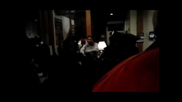 Police stop Shiva Ayyadurai and supporters, with Tickets from debate hall