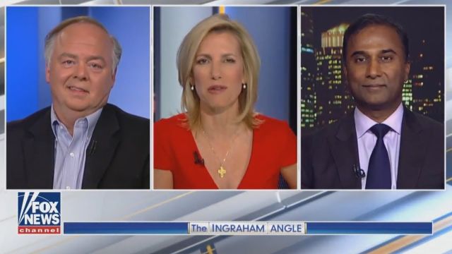 The beautiful Laura Ingraham: Thanks for having me on your show!