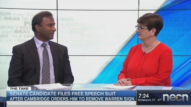 Free Speech Fight in Cambridge, MA - the center of �inclusivity� & �diversity�