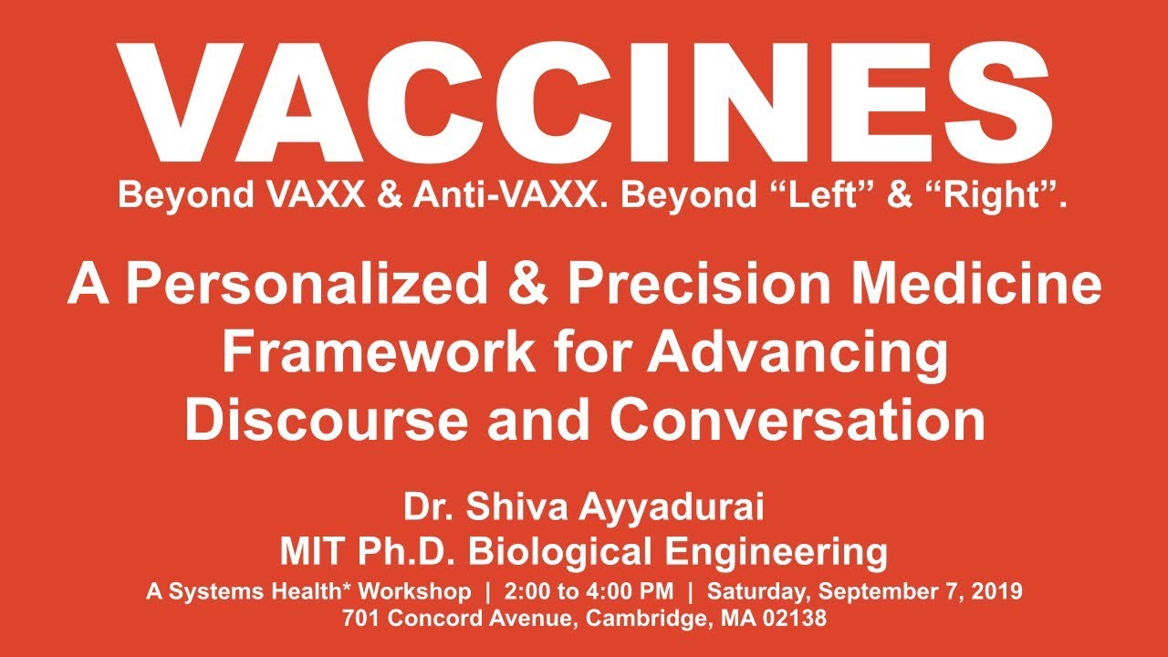 Beyond VAXX & Anti-VAXX. Beyond Left & Right. Personalized & Precision Medicine.