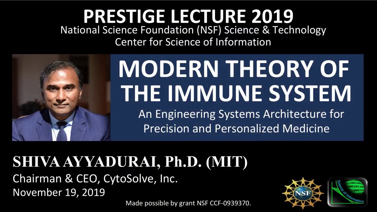 Dr. Shiva Ayyadurai Delivers Prestige Lecture at NSF Science & Technology Center, Purdue University