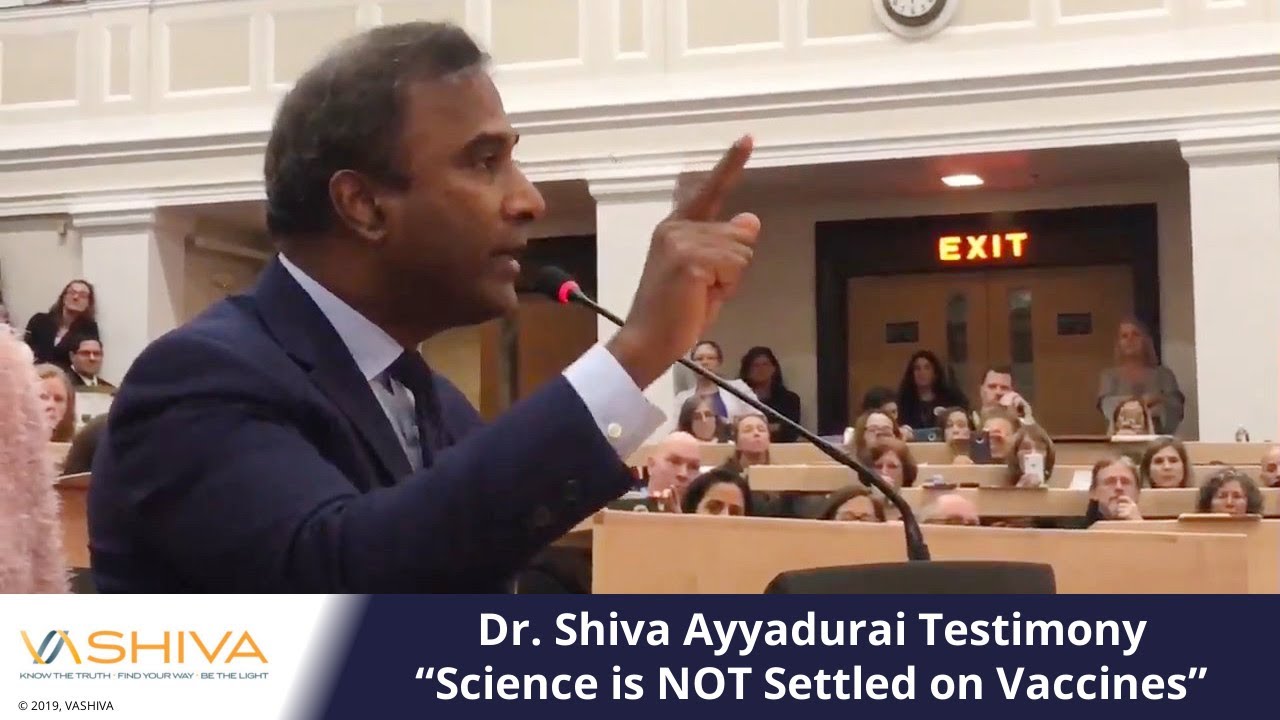 Science is NOT Settled on Vaccines - Testimony by Dr. Shiva Ayyadurai