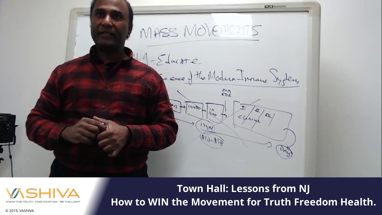 Town Hall - Lessons from NJ. How to WIN the Movement for Truth Freedom Health.