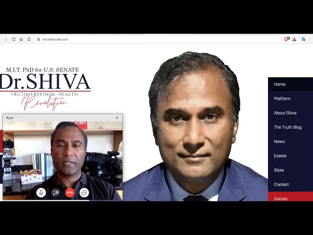 Dr.SHIVA Speaks on Pandemics and The Deep State