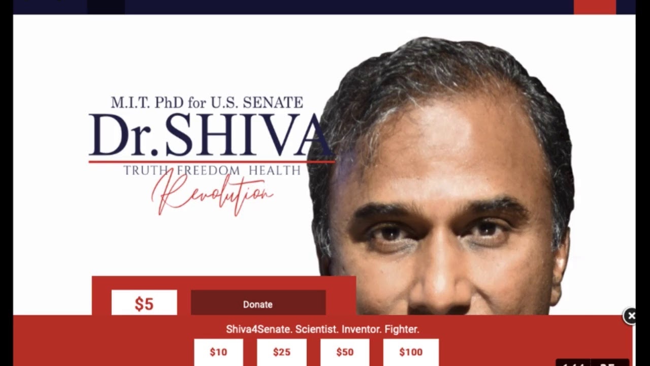 Dr.SHIVA LIVE: Getting US On the Ballot to WIN Truth Freedom Health, NOW.