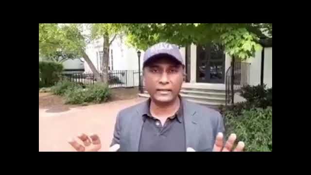 Dr. SHIVA TOUR: Delivers #FireFauci Petition Signatures