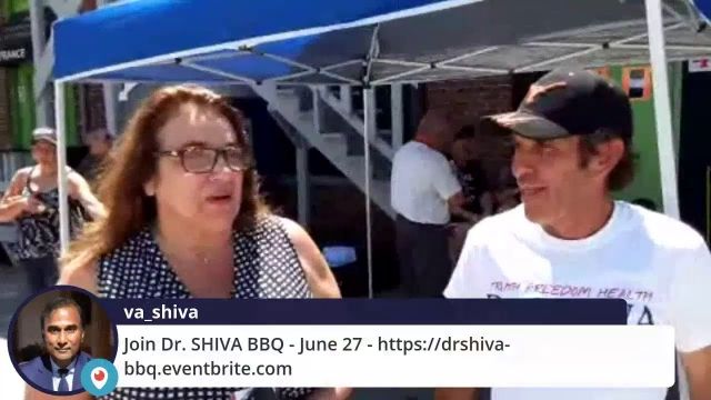 Dr. SHIVA LIVE: Fighting for America - Support Community Build Immunity - Oxford MA