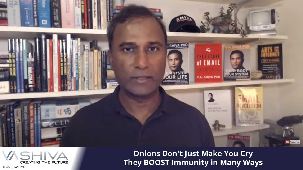 Dr.SHIVA LIVE: Onions Don't Just Make You Cry - They BOOST Immunity in Many Ways.