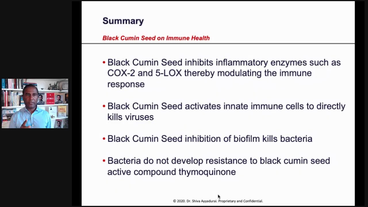 Dr.SHIVA LIVE: Secret of Black Cumin - Anti-Viral, Anti-Bacterial & Anti-Inflammatory.