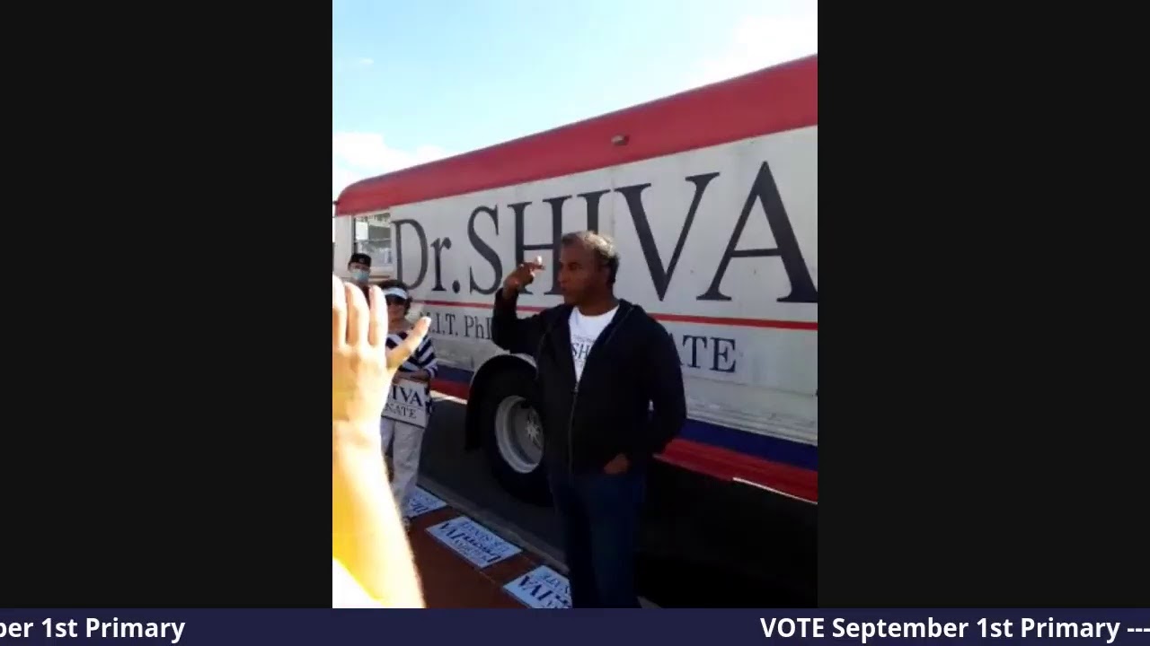 Dr.SHIVA LIVE: Danvers, MA - The Importance of Voting in the September 1st Republican Party