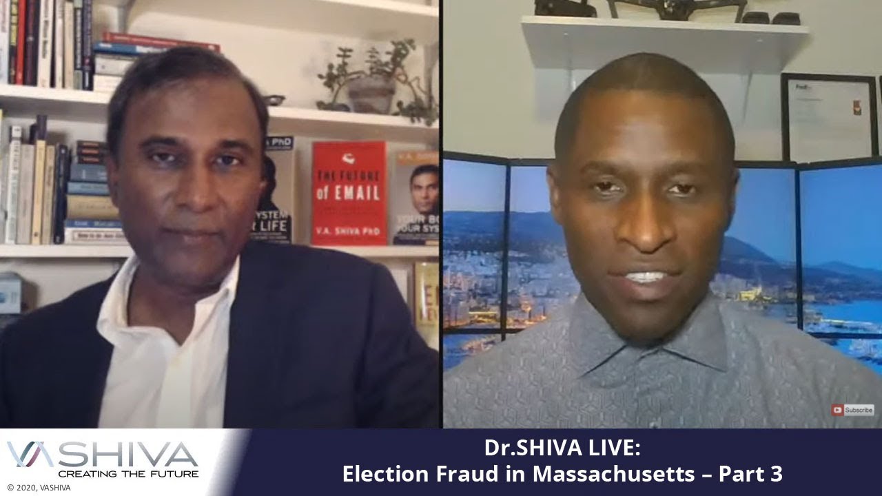 Dr.SHIVA LIVE: #ElectionFraud MA 2020: American Slaves - Part III