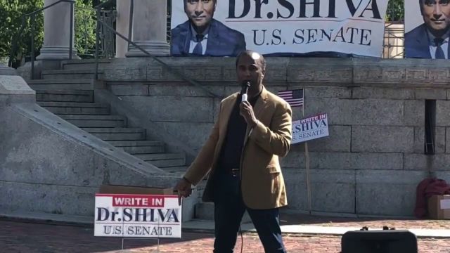 Dr.SHIVA BROADCAST: Speech - Working People Unite! - at BOSTON COMMON Rally Oct. 3.