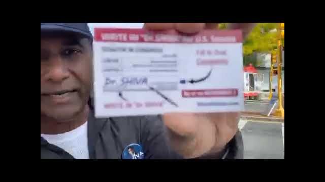 Dr. SHIVA LIVE: Great Bostonian Converted to #Shiva4Senate with Chris Fall of Boston Drain.