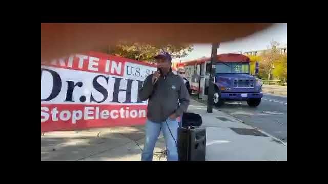 Dr.SHIVA LIVE: Fight for REAL Democracy. WRITE IN Dr.SHIVA for US SENATE.