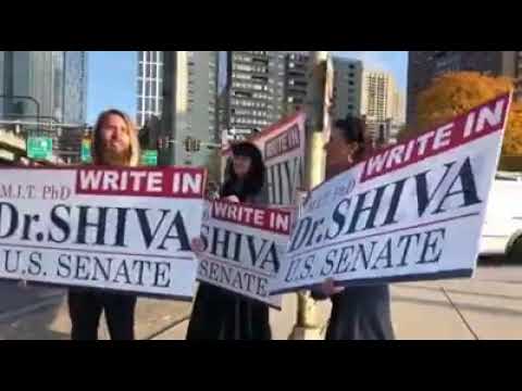 We stand with you Dr.SHIVA!!! Remember to WRITE IN Dr.SHIVA for U.S Senate