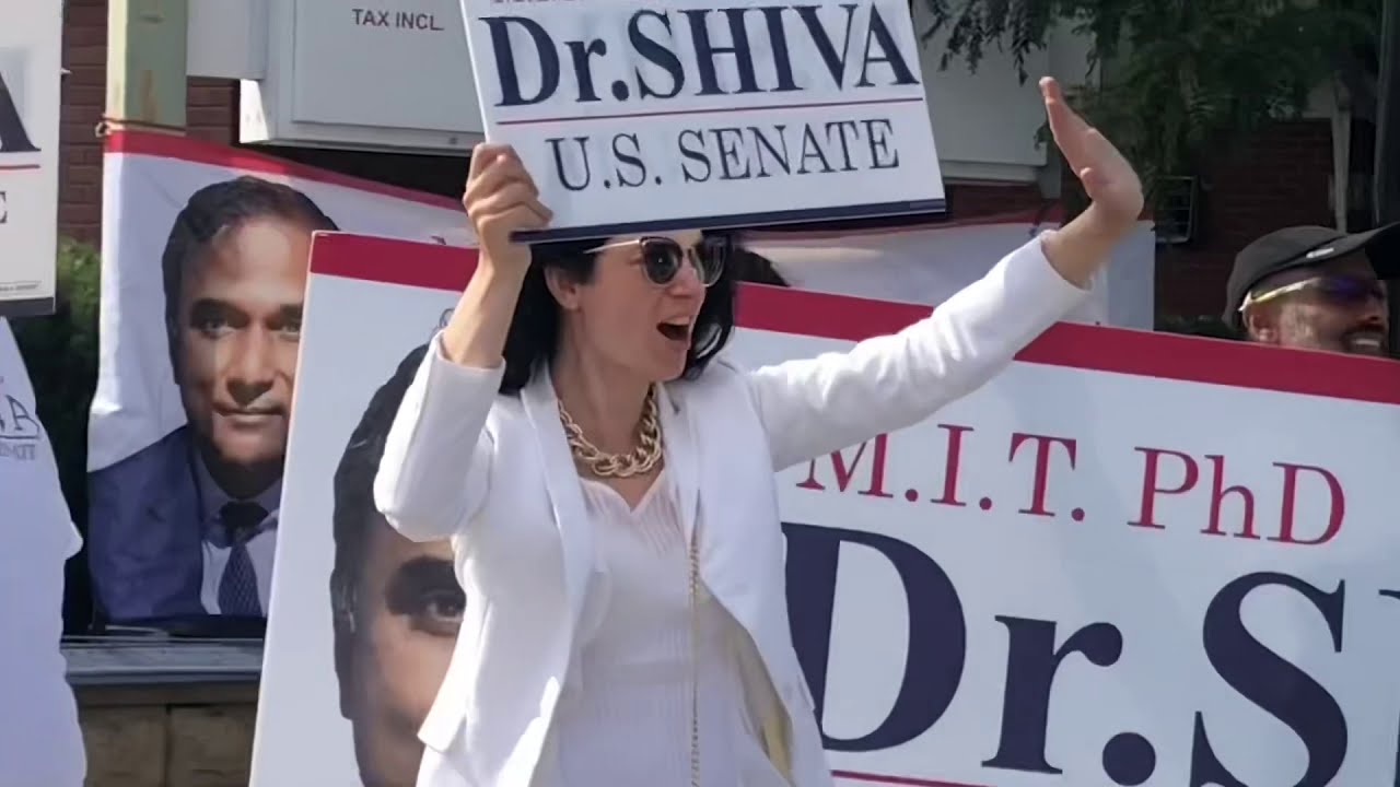 WRITE IN Dr.SHIVA for U.S. Senate - Join the Movement for #TruthFreedomHealth