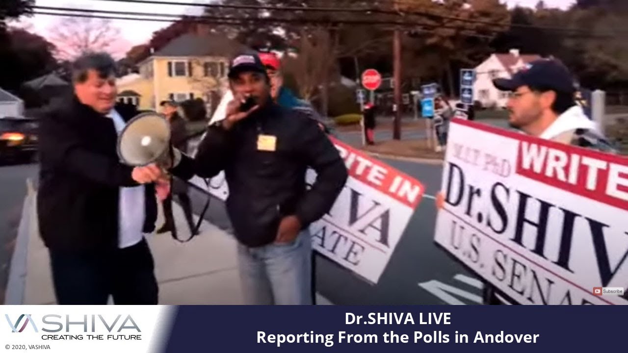 Dr.SHIVA LIVE: Reporting From the Polls in Andover