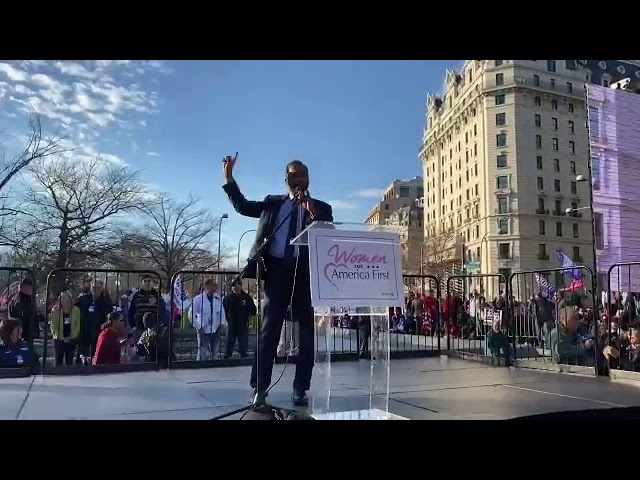 Dr. SHIVA LIVE: At Freedom Plaza - One Person, One Vote Part 1 of 3.