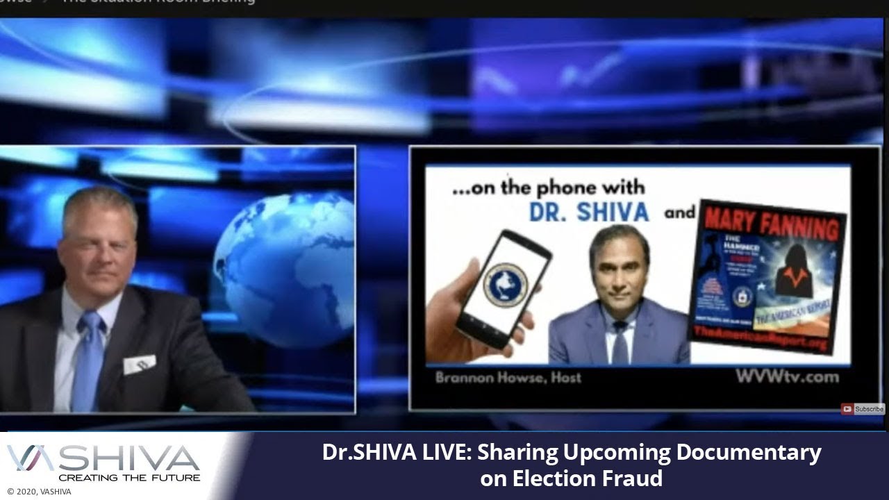 Dr.SHIVA LIVE: Sharing Upcoming Documentary on Election Fraud