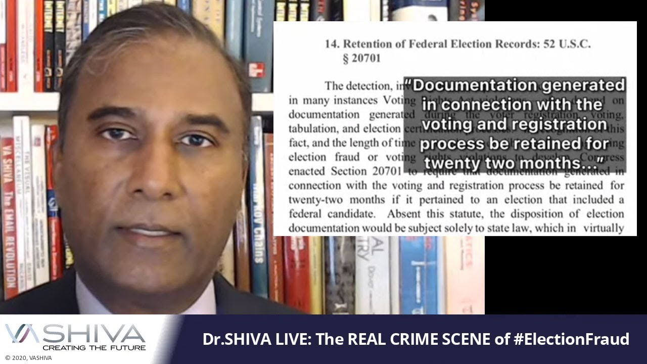 Dr.SHIVA LIVE: REAL CRIME SCENE of #ElectionFraud. Reviewing my TWO Lawsuits & their TWO VICTORIES