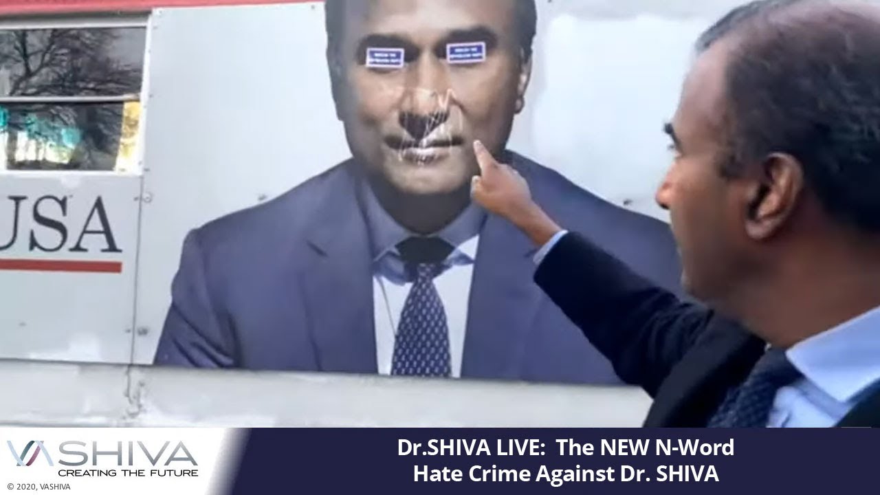 Dr.SHIVA LIVE: The NEW N-Word - Hate Crime Against Dr. SHIVA
