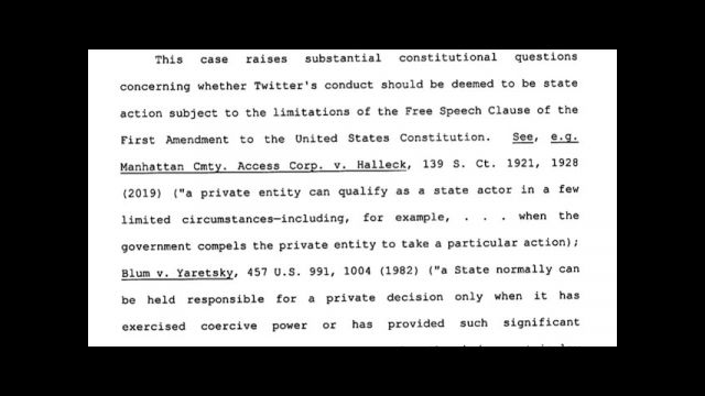 Dr.SHIVA LIVE: Federal Judge Orders Twitter to Testify in Court in Historic First Amendment Lawsuit.