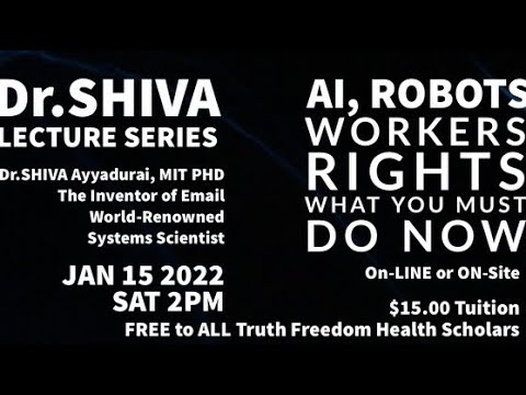 Dr.SHIVE LIVE: Quick Preview of Special Lecture on AI, Robots, and Workers Rights
