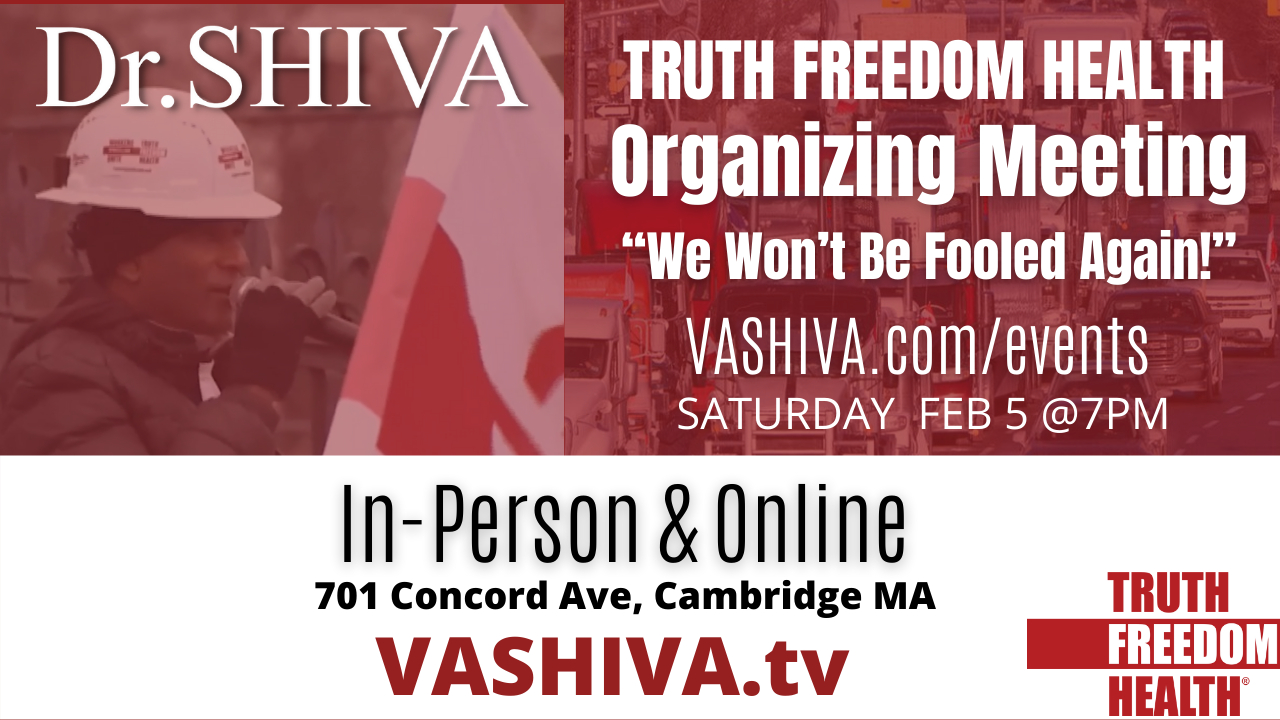 Dr.SHIVA LIVE: In-Person / Online Organizing Meeting THIS SATURDAY. We Won't Be Fooled Again. #WorkersUnite