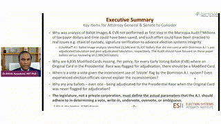 Dr.SHIVA LIVE: EchoMail Audit of Ballot Images from 2020 Race in Maricopa County. Why NOW?
