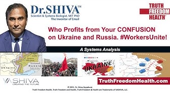 Dr. SHIVA LIVE: Who Profits From the Confusion On Russia & Ukraine. #WorkersUnite!