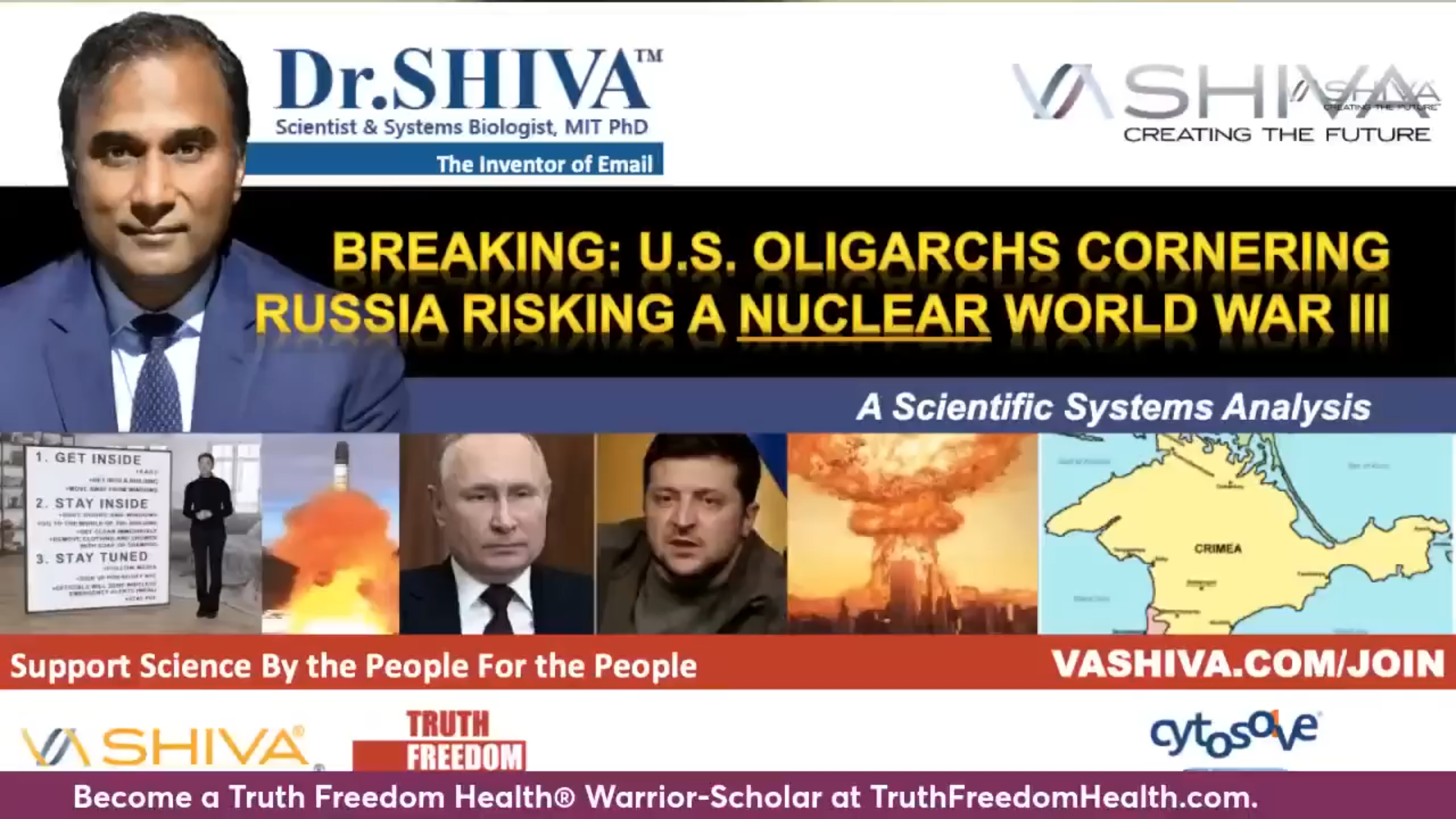 Dr.SHIVA LIVE: BREAKING! U.S. Oligarchs Cornering Russia Risking A Nuclear World War III