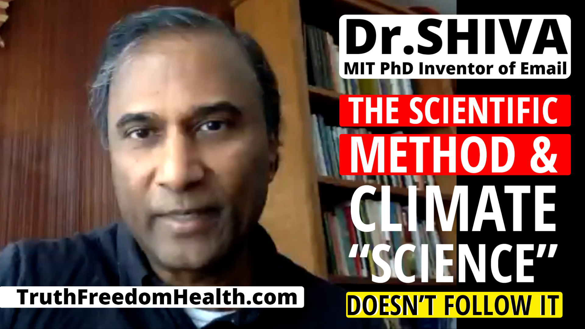Dr.SHIVA LIVE: The Scientific Method & Climate Science Doesn't Follow It
