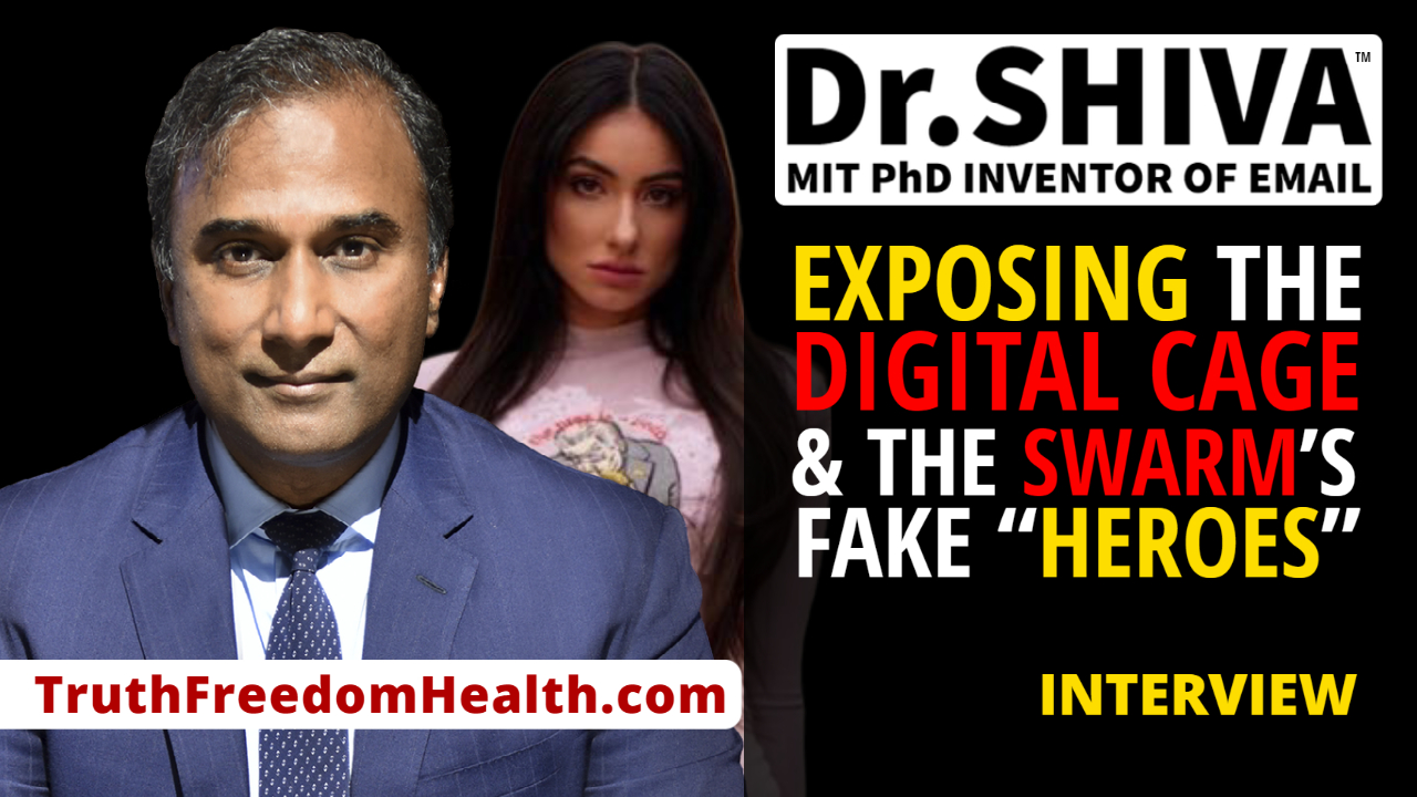 Dr.SHIVA™ LIVE – Exposing the Digital Cage & the Swarm’s Fake “Heroes.”